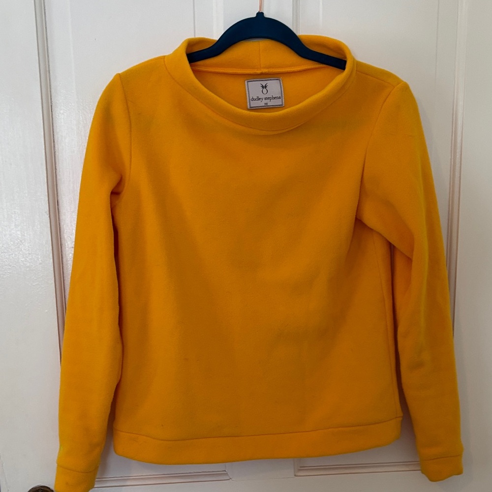 Yellow Long Sleeve Top